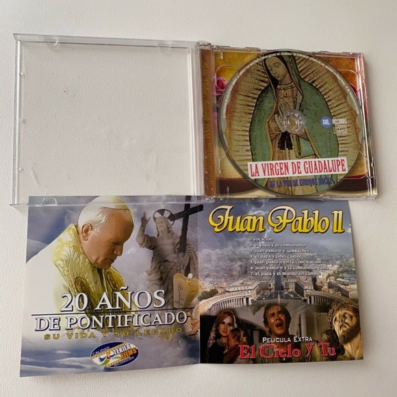 Juan Pablo II Narrados En La Voz Enrique Rocha La Virgen De Guadalupe CD and DVD - Picture 6 of 7